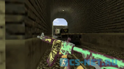 Модель «M4A4 | Desolate Space» для CS 1.6