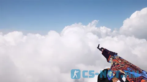 Модель «Стандартный АК-47 | Dragon King» для CS 1.6 (скрин 2)