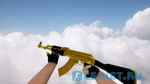 Модель «AK-47 Golden Anim» для CS 1.6