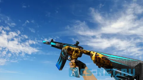Модель «M4A4 Gury Jaguar» для CS 1.6