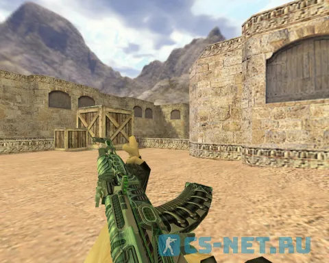 Модель «АК-47 Ксеноморф» для CS 1.6 (скрин 2)