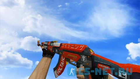 Модель «АК-47 | Кровавый спорт» для CS 1.6 (скрин 2)
