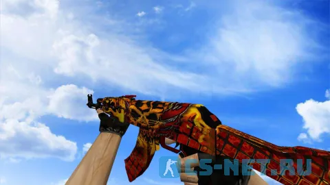 Модель «АК-47 Чистилище» для CS 1.6 (скрин 2)