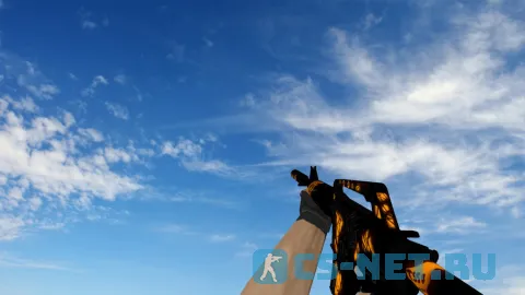 Модель «M4A1 The fear of Halloween» для CS 1.6 (скрин 3)
