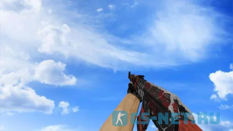 Модель «АК-47 | Survival Z» для CS 1.6 (скрин 4)