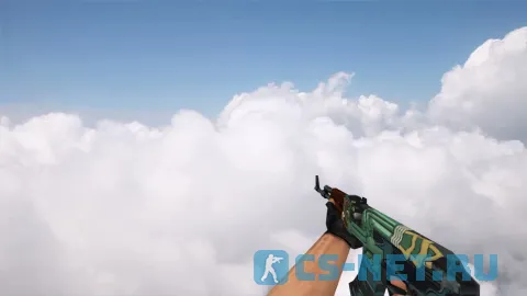 Модель «Default AK-47 Fire Serpent» для CS 1.6