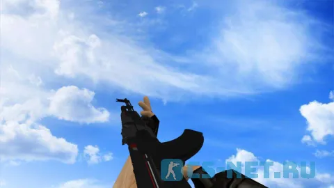 Модель «AK-47 | Carbon из Standoff 2» для CS 1.6 (скрин 3)