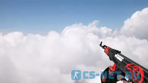 Модель «Default AK-47 Red Dragon» для CS 1.6 (скрин 2)