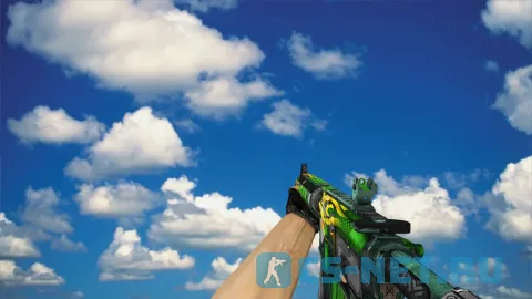 Модель «M4A4 Jalapeno» для CS 1.6 (скрин 3)