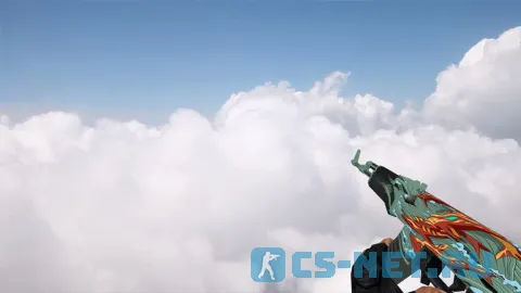 Модель «Default AK-47 Aquamarine Revenge» для CS 1.6 (скрин 2)