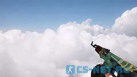 Модель «Default AK-47 Fire Serpent» для CS 1.6 (скрин 2)