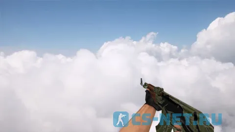 Модель «Стандартный АК-47 | Ягуар» для CS 1.6 (скрин 2)