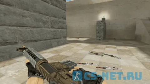 Модель «M4A4 | Преданный паладин» для CS 1.6 (скрин 4)