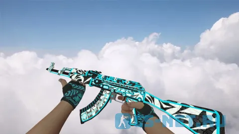 Модель «AK-47 Frontside Misty» для CS 1.6
