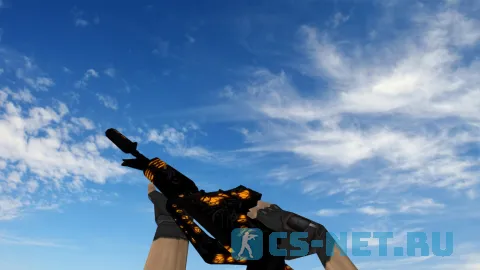 Модель «M4A1 The fear of Halloween» для CS 1.6 (скрин 2)