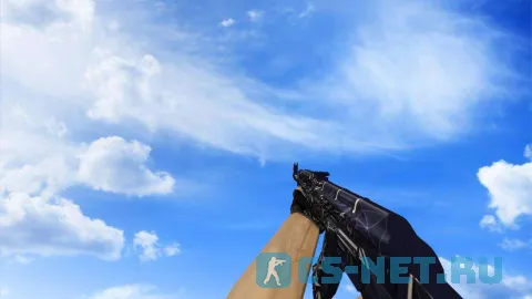 Модель «АК-47 Киберпушка» для CS 1.6 (скрин 4)