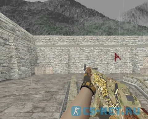 Модель «AK-47 Panthera Onca» для CS 1.6 (скрин 4)