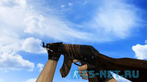 Модель «AK-47 | Tiger из Standoff 2» для CS 1.6 (скрин 2)