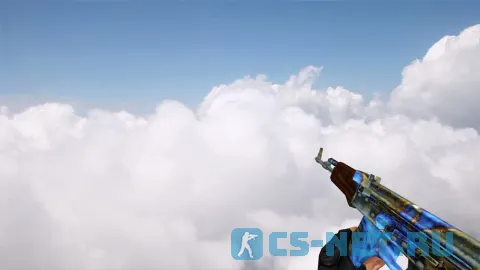 Модель «Default AK-47 Case Hardened» для CS 1.6 (скрин 2)