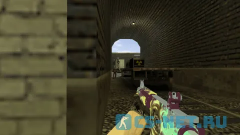 Модель «M4A4 | Desolate Space» для CS 1.6 (скрин 3)