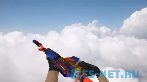 Модель «M4A1 | Мраморный градиент» для CS 1.6 (скрин 2)