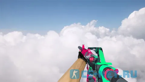 Модель «M4A1 Cyberseries» для CS 1.6 (скрин 3)