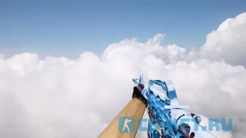 Модель «M4A1 Ice Vortex» для CS 1.6 (скрин 3)
