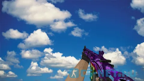 Модель «M4A4 Poseidon Amethyst» для CS 1.6 (скрин 3)