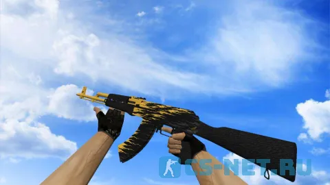 Модель «AK-47 | Fabric Storm из Standoff 2» для CS 1.6