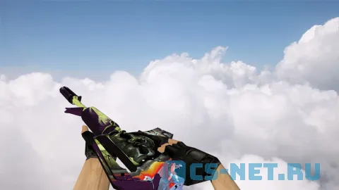 Модель «M4A1 | Безлюдный космос» для CS 1.6 (скрин 2)