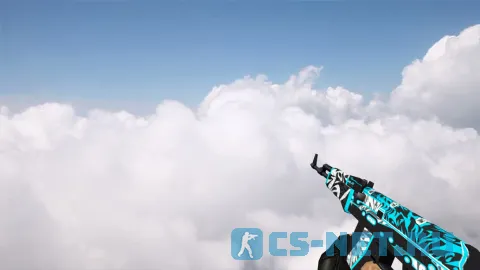 Модель «Default AK-47 Frontside Misty» для CS 1.6 (скрин 2)