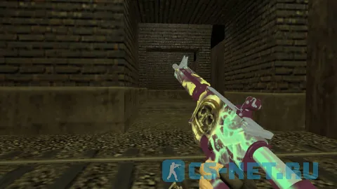 Модель «M4A4 | Desolate Space» для CS 1.6 (скрин 2)