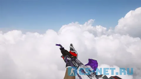 Модель «AK-47 Rise Purple» для CS 1.6 (скрин 3)