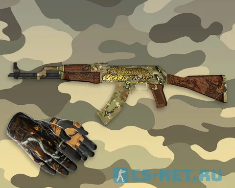 Модель «AK-47 Panthera Onca» для CS 1.6