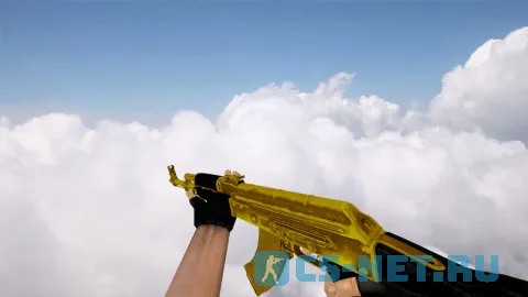 Модель «AK-47 Golden Anim» для CS 1.6 (скрин 2)