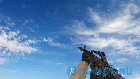 Модель «M4A1 Steel Plexus Freestyle» для CS 1.6 (скрин 3)