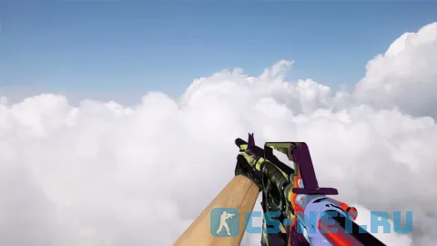 Модель «M4A1 | Безлюдный космос» для CS 1.6 (скрин 3)