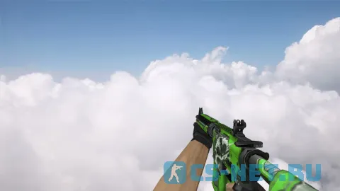Модель «M4A4 War Green» для CS 1.6 (скрин 3)