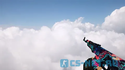Модель «Стандартный АК-47 | Астронавт» для CS 1.6 (скрин 2)