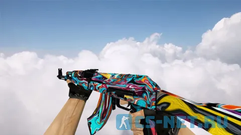 Модель «AK-47 Colorful Apocalypse» для CS 1.6 (скрин 2)