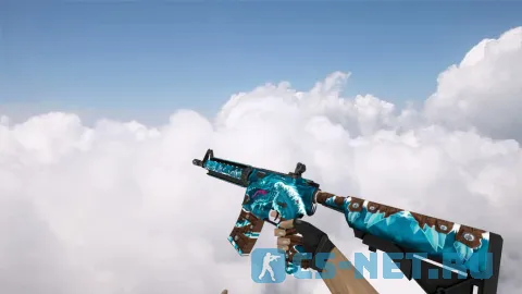 Модель «M4A4 Winter Wyvern» для CS 1.6