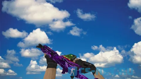 Модель «M4A4 Poseidon Amethyst» для CS 1.6 (скрин 2)