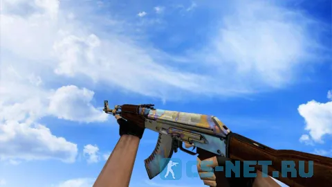 Модель «АК-47 | Поверхностная закалка» для CS 1.6 (скрин 2)