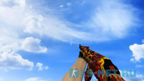 Модель «АК-47 Чистилище» для CS 1.6 (скрин 4)