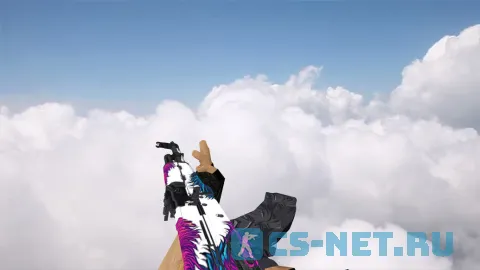 Модель «AK-47 Blue Wolf» для CS 1.6 (скрин 3)
