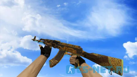 Модель «AK-47 | Treasure Hunter из Standoff 2» для CS 1.6
