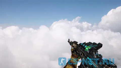 Модель «AK-47 Black Paladin» для CS 1.6