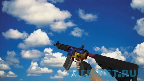 Модель «M4A4 | Мраморный градиент» для CS 1.6