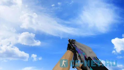 Модель «AK-47 | Necromancer из Standoff 2» для CS 1.6 (скрин 4)