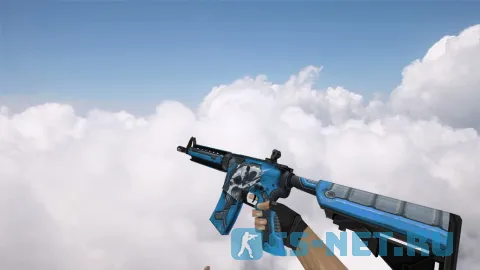 Модель «M4A4 War Blue» для CS 1.6